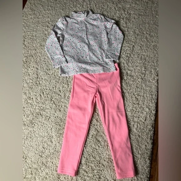 Size 4T Koala Kids Turtle Neck + Fleece Pants Set NWT - Picture 2 of 14